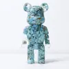 Urso Violento Criativo Decoração de Casa Pedras de Cristal Animal de Desenho Animado Urso Violento Anel de Decoração Caixa Surpresa Presente