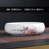 Maceta hidropónica de cobre extra grande para flores, cuenco con hoja de loto, flor de loto, maceta especial, hada del agua, cerámica, diámetro grande, bambú rico, cuenco redondo