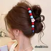 Nuevo Pinza de Tiburón Grande con Forma de Corazón para Peinados Semirecogidos 2026, Pinza para el Cabello con Lazo Lindo para Cabello Fino, Pinza de Garra de Tamaño Mediano