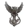 Picaporte de Búho Vintage Estilo Country Americano Manija de Puerta de Hierro Fundido Decoración de Pared de Animales Manija de Puerta Antigua Decoración de Hogar y Patio