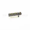 Instrumento de beleza porta-bateria de alta corrente espaçamento 2,5 conector para notebook assento macho B02M-A-7P-R1 anticongelante