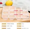 Cajas Desechables para Bollos, Cajas para Llevar Xiaolongbao, Cajas para Empaquetar Shumai y Bollos al Vapor con 2, 4, 6, 8, 10, 12 Compartimentos