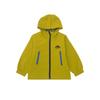 Jaqueta Softshell Infantil, Jaqueta com Capuz para Meninas, Blusa Estilo Primavera, Zíper Color-Block, Corta-Vento Infantil, Jaqueta Impermeável