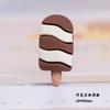 Cartoon Food Play Donut Gato Garra Fries Resina Acessórios diy Phone Case Patch 3D Water Cup Hair Acessórios Material