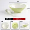 Cuencos de imitación de porcelana de melamina, diseñados específicamente para restaurantes de fideos, incluyendo cuencos para ramen, cuencos para sopa de fideos con carne de res, cuencos para hot pot picante y cuencos grandes para servir fideos de arroz con caracoles - uso comercial