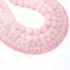Cuentas de Cristal en Polvo Opaco Natural Hechas a Mano para DIY Cuentas Redondas Cuentas Sueltas Materiales para Accesorios de Joyería Semi-terminados