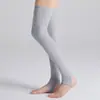 Pierneras de Modal para Primavera y Verano para Hombres y Mujeres, Piernas Frías Viejas, Articulaciones de Rodilla, Tubos para Pantorrilla, Calcetines Largos hasta la Rodilla para Usar como Base