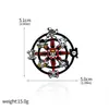 Mercancía de Anime Broches de One Piece: Luffy Sombrero de Paja, Zoro, Ace, Insignias de Barco Pirata