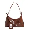 Bolso texturizado versátil para otoño e invierno para mujer, nuevo bolso de hombro de moda 2026, bolso cruzado de gran capacidad, bolso grande vintage para el día a día