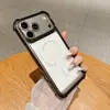 Capa de Celular Magnética Acrílica 2 em 1 Aplicável para Apple 18Promax iPhone17Air Quatro Cantos à Prova de Queda 16