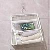 Bolsa Colgante Impermeable para Baño para Colgar en la Pared Bolsa de Almacenamiento para Dormitorio Bolsa de Almacenamiento para Ropa de Baño y Ducha