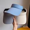 Chapéu de corrida estilo coreano para meninos e meninas, esportes ao ar livre, guarda-sol de verão para viagens, protetor solar de seda gelada, boné superior