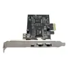 Tarjeta de Expansión PCIe a 1394 de 4 Puertos, Tarjeta Firewire 1394A de 3 Puertos con Chip Vt6307, Soporta Cámaras DV