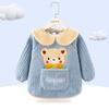 Ropa de Bebé Gruesa de Terciopelo Teddy Impermeable, Anti-Manchas y Cálida para Otoño e Invierno para Niños y Niñas, Niños Pequeños e Bebés, Monos Suaves de Aspecto Elegante