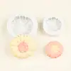 Vários moldes de silicone para fondant de flor margarida DIY argila macia resina gesso silicone decoração ferramentas de modelagem