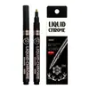 Caneta Marcadora Lotto Cromada Caneta de Tinta Refletiva Prata Caneta Prata Metálica Atacado Caneta Espelhada DIY para Modelos 1112