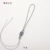 Cuerda tie-dye, nudo de la suerte, producto semiacabado, cuerda para manualidades hechas a mano, accesorios decorativos, cuerda trenzada, caja de regalo con cuerda a juego