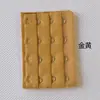 Hebilla Extendida con Tres Filas y Cuatro Ganchos, Hebilla Extensora de Sujetador, Hebilla Trasera de Ropa Interior con Cuatro Filas de Ganchos, Color Completo con 4 Ganchos