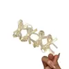 Pinza para el Cabello de Perla y Moño Súper Hada de Verano Pinza Lateral Dulce y Linda Pinza para Flequillo Pinza Dulce para el Cabello Pequeño Accesorio para el Cabello de Perla