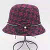 Sombrero para mujer de mediana edad y anciana sombrero de cubo coreano otoño e invierno sombrero de pescador primavera y otoño sombrero de copa de tela informal sombrero de suegra sombrero de suegra