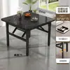Mesa dobrável, mesa de jantar, mesa baixa simples para uso doméstico para montar barracas, mesa baixa para fast food, mesa quadrada pequena para dormitórios e barracas de rua