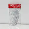 Conjunto de 6 Peças Decorações de Natal Novas Transfronteiriças Pingente de Bengala Transparente Acrílico Pingente Colorido de Árvore de Natal