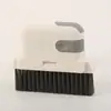 Cepillo para Ranuras de Ventana del Hogar Cuidadosamente Seleccionado, Tres en Uno, Se Puede Usar para Ranuras de Puertas y Ventanas de Vidrio, Desmontable, Sin Esquinas Muertas, Nuevo Cepillo de Limpieza