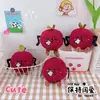 Llavero de Mirto Súper Lindo y Realista, Colgante para Mochila Femenino, Colgante Creativo de Mirto de Peluche que Respira