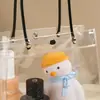 Bolsa de Regalo al por Mayor Bolso de Mano de PVC Bolso de Mano de Plástico Transparente Bolsa de Almacenamiento para Té de Leche Cosméticos Dulces de Boda Personalización