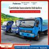 Caminhão basculante hidráulico caminhão de engenharia quatro ao contrário de caminhão agrícola com tração nas quatro rodas caminhão basculante a diesel de quatro rodas