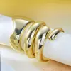 Pulseras Nuevas Transfronterizas Europeas y Americanas, Personalizadas, Modernas y Versátiles, Diseño Creativo, Pulseras Geométricas Irregulares Plegadas Arrugadas para Mujeres