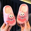 Pantuflas infantiles de EVA para interior niñas lindas verano caricatura niños baño cuarto de baño suela gruesa antideslizante bebé suela suave