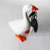 Estatua Magnética Absorbente de Hierro de Pato Pastoral de Nuevo Producto Transfronterizo Tijeras para Llaves de Coche Artículos de Hierro Manualidades de Resina Adornos