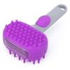 Escova de banho para cães de estimação Escova especial Silicone Escova de massagem para gatos Ferramentas de limpeza Suprimentos de fricção Escova de banho