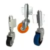 Ruedas de resorte de 3 pulgadas para portones 2.5 pulgadas 4 pulgadas 5 pulgadas Ruedas silenciosas para portones Ruedas giratorias de alta resistencia