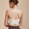 Ropa interior deportiva para mujer, belleza, espalda, yoga, chaleco integrado, pilates, entrenamiento profesional, sujetador de fitness a prueba de golpes.