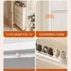Gabinete para Zapatos Ultra Delgado de Acero Simple Moderno para el Hogar Puerta de Entrada Ultra Delgado para Pasillo Gran Capacidad a Prueba de Moho Impermeable