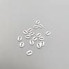Stock Listo Conectores para Collares, Etiquetas con Forma de Labios, Etiquetas de Acero Inoxidable, Cadenas de Extensión, Accesorios para Joyería DIY para Manualidades Hechas a Mano