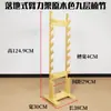 Dispositivo de Fuerza para Brazos Palo de Fuerza para Brazos Estante de Almacenamiento Estante de Almacenamiento para Bate de Béisbol Estante de Exhibición de Almacenamiento de Equipo de Fitness Estante para Flautas Estante para Espadas