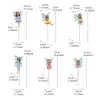 Conjunto Transfronteiriço Nova Borboleta Flor Fada Jardim Luminoso Elfo Decoração de Jardim Externo Micro-paisagismo Paisagismo