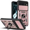 Adequado para Capa de Celular Shunjia para Google Pixel9Proxl Googlepixel8A Tampa Protetora Anti-Queda com Janela de Empurrar