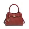 Nova Bolsa de Mão Vermelha Elegante para Noivas e Casamentos para Mulheres, Estilo de Nicho de Luxo, Grande Capacidade, Bolsa Tote de Ombro Único Transversal