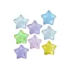Brillo Fino Transparente Colorido Estrella de Cinco Puntas Accesorios de Resina DIY Funda de Teléfono Móvil Pasador Pegatina para Vaso de Agua Hebilla de Zapato Accesorios Estrella