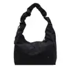 Bolso de Hombro de Gran Capacidad de Moda, Tendencia, Nuevo Estilo Coreano de Primavera, Bolso de Hombro de Nailon, Bolso de Mano Retro