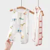 Ropa Pipa de Fibra de Bambú para Bebé Mono Delgado de Verano para Recién Nacido Romper sin Mangas para Bebé Niño y Niña