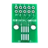 Placa Adaptadora de Fileira Dupla com Passo de 1,0 mm 10/20/30/40 PIN Placa de Teste para Placa de Circuito Impresso (PCB) Passante Reto de 2,54 mm