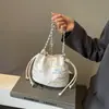 Bolso Pequeño de Verano para Mujer 2025 Nueva Moda Nuevo Estilo Chino Casual Bolso Cubo Nicho Simple Personalizado Bolso Cruzado