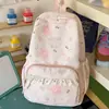 Mochila nueva estilo coreano para mujer, estilo ins, fresca y elegante para estudiantes de secundaria y preparatoria, mochila casual de gran capacidad para mujeres
