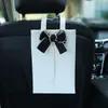 Caixa de papel para carro novo 2025 caixa de armazenamento lixeira diy treme com saída de tomada no encosto da cadeira caixa de saco de lenços