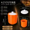 Vajilla Yuezi taza de sopa de melamina tazón especial para flan de huevo al vapor de restaurante con tapa taza para estofado taza para cocinar al vapor de restaurante de comida rápida taza para comida